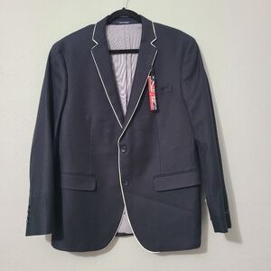 BAR III Men's‎ Navy Blue Blazer NWT Size 42 Short